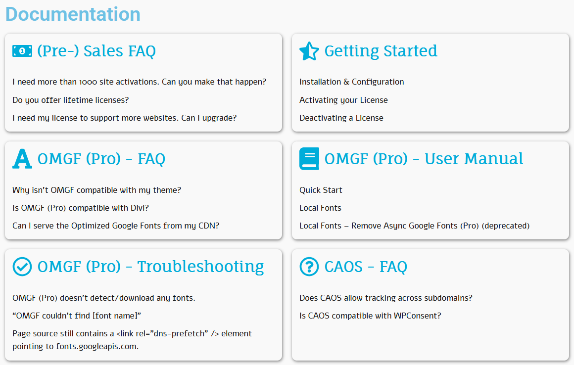 An example to display the flexibility of the new WP Help Scout Docs Widget for Elementor